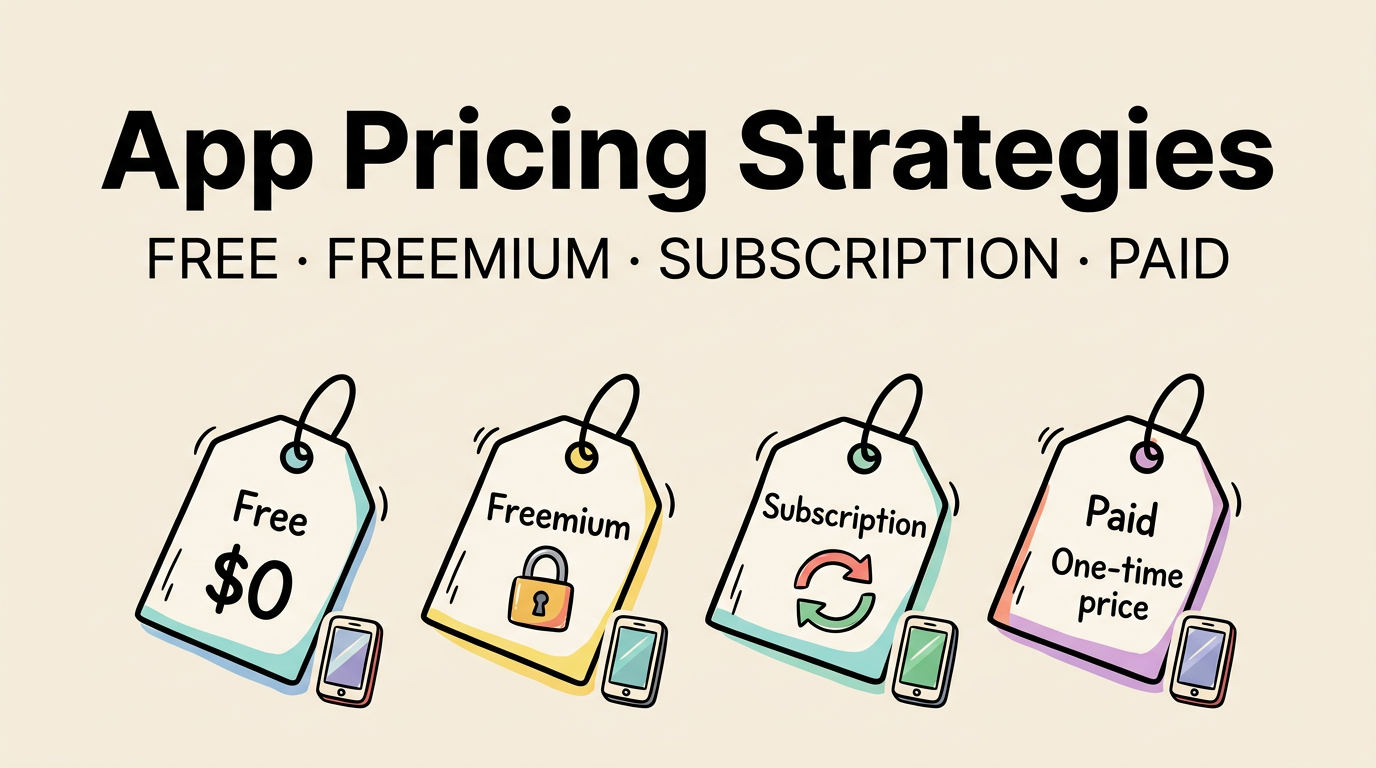 App Pricing Strategies: Free, Freemium, Subscription, or Paid?