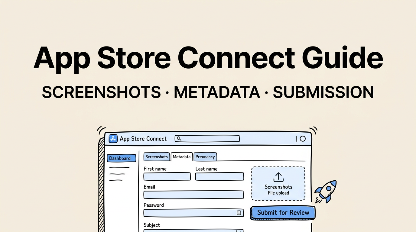 App Store Connect Guide: Screenshots, Metadata & Submission (2026)