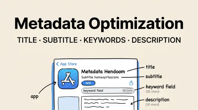 App Store Metadata Optimization: Title, Subtitle, Keywords & Description