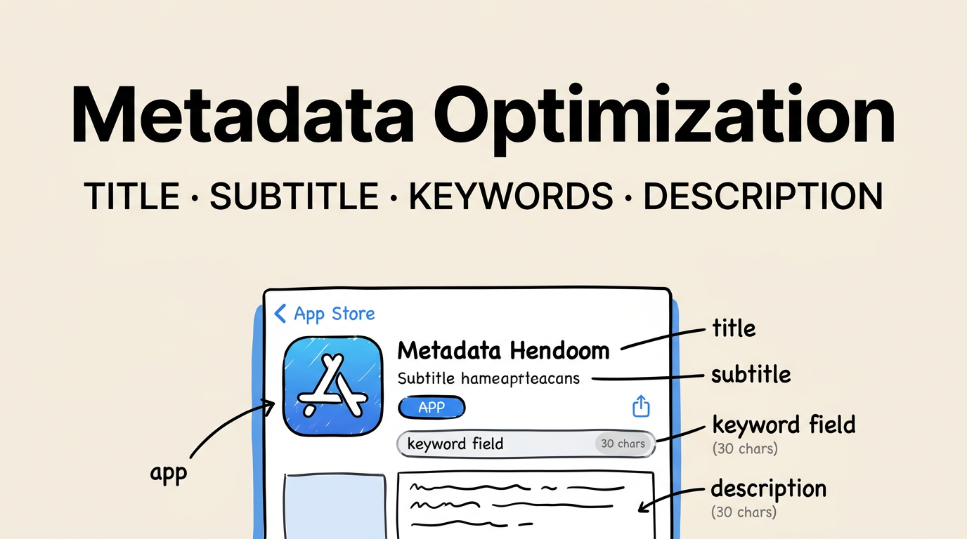 App Store Metadata Optimization: Title, Subtitle, Keywords & Description