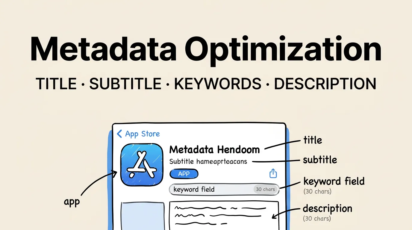 App Store Metadata Optimization: Title, Subtitle, Keywords & Description