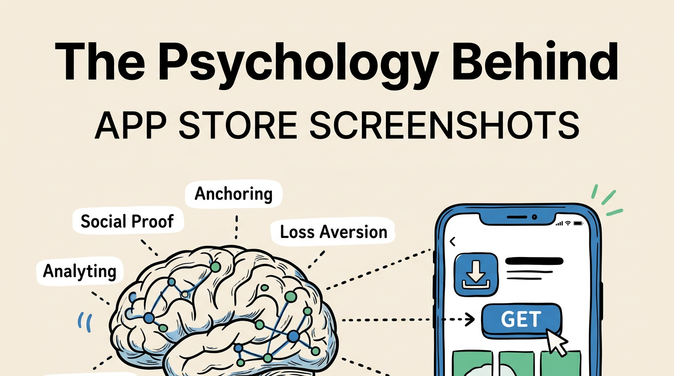 The Psychology Behind App Store Screenshots: 7 Cognitive Biases That Drive Downloads