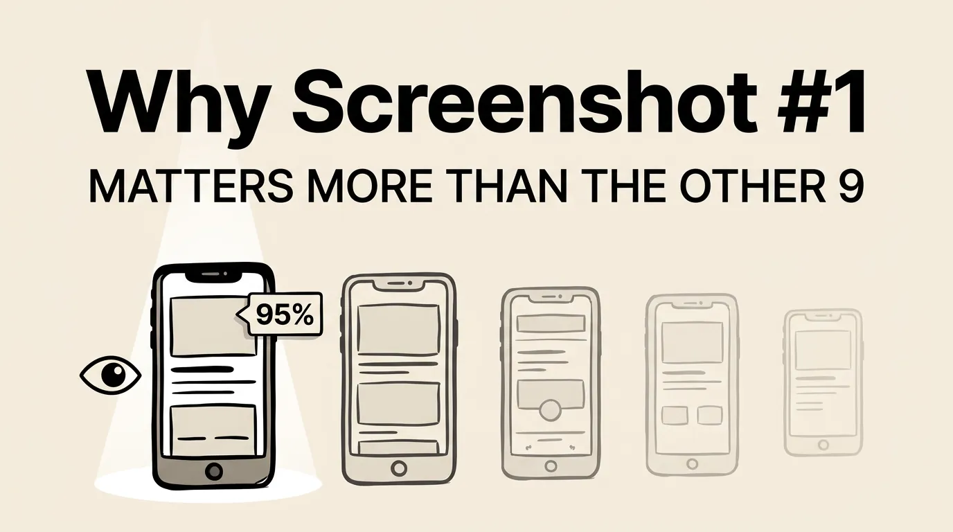 Your First App Store Screenshot Matters More Than the Other 9